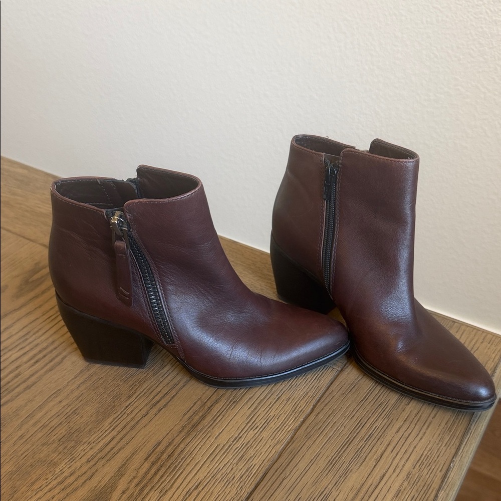 Naturalized Brown Ankle Boots